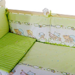 Комплект постельного белья Баю-Бай Мечта 3 предмета К31-М3 зеленый