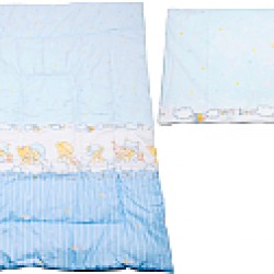 Комплект постельного белья Баю-Бай Мечта 2 предмета К20-М4 голубой