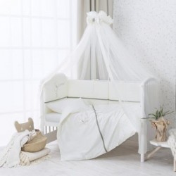Комплект постельного белья Perina Le petit bebe 3 предмета оливковое ПБ3-01.1