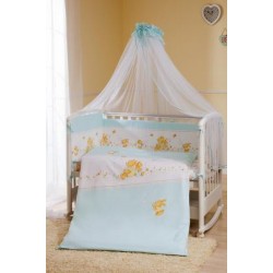 Комплект постельного белья Perina ФЕЯ 4 предмета Лето голубое арт. Ф4-01.4