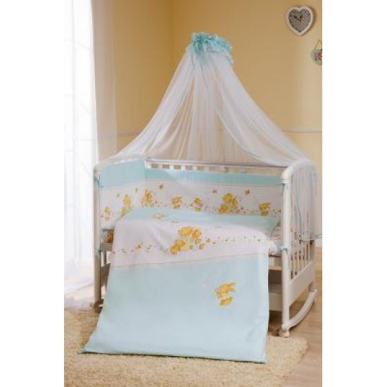 Комплект постельного белья Perina ФЕЯ 4 предмета Лето голубое арт. Ф4-01.4