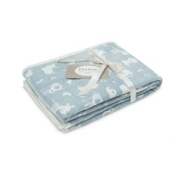 Плед детский рис. Зверюшки р-р 80х110см, арт. ПЛ-01.2