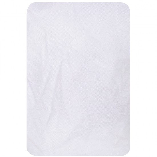 Простыня на резинке ЗОЛОТОЙ ГУСЬ махровая белая