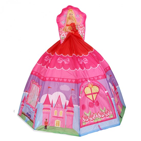 Игровая палатка Calida Дом/100 шаров Принцесса розовая 