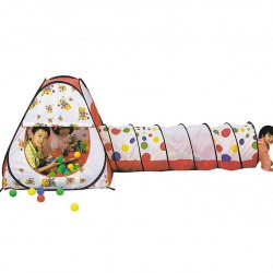 Игровая палатка Calida/100 шаров Конус/Туннель 