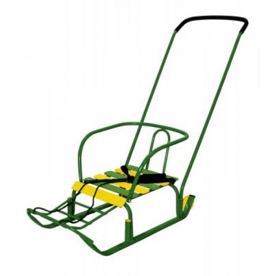 Санки ТИМКА 3+ Зеленый НИКА .