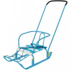 Санки ТИМКА 3+ Голубой НИКА 