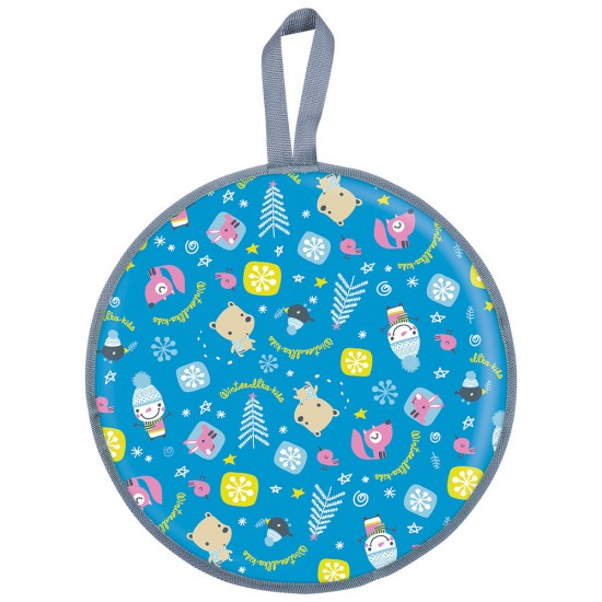 Ледянка принт Зима голубой НИКА 