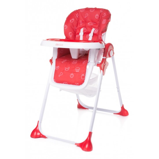 Стульчик для кормления 4Baby Decco red