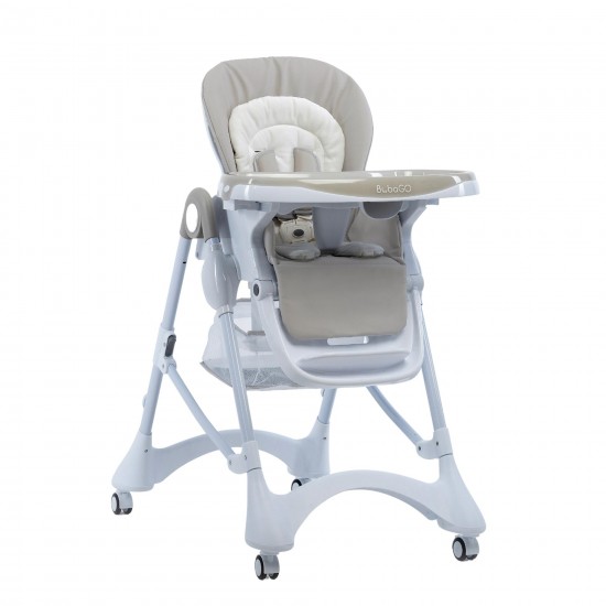 Стульчик для кормления BUBAGO Pablo цвет light grey/серый арт.BG2021
