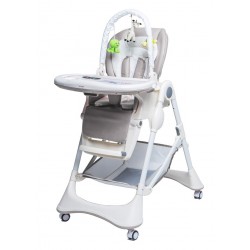 Стульчик детский для кормления Bubago Albert арт. BG101 цвет  Cool Gray