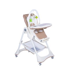 Стульчик детский для кормления Bubago Albert арт.BG101 цвет Light Brown