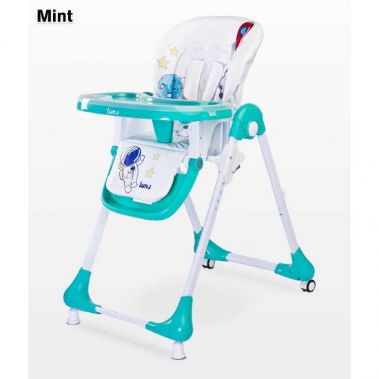 Стульчик для кормления Caretero Luna Mint