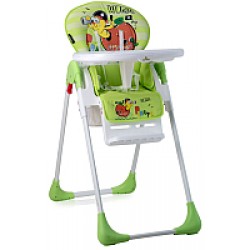Стульчик для кормления Lorelli Tutti Frutti Green Worm 10100261926