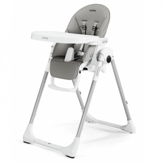 Стульчик для кормления PEG PEREGO Prima PAPPA ZERO 3 FOLLOW ME ICE серый