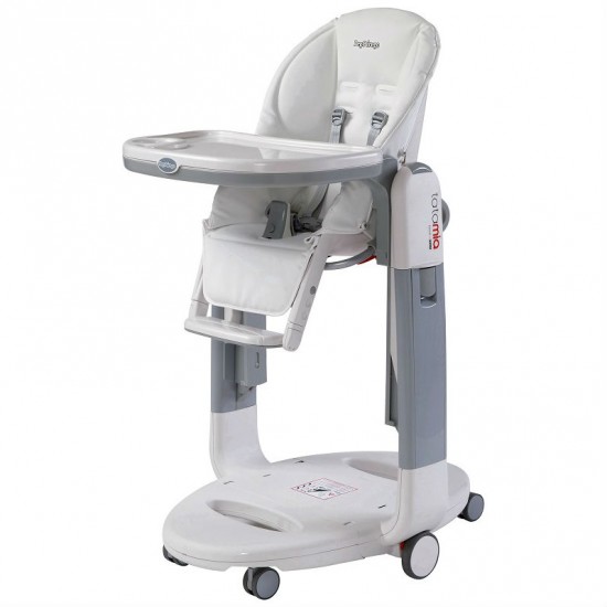 Стульчик для кормления PEG PEREGO TATAMIA FOLLOW ME LATTE белый