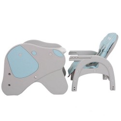 Стульчик для кормления PITUSO DOG Turquoise/БИРЮЗА