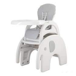 Стульчик для кормления PITUSO ELEPHANT Grey/Серый HN-529