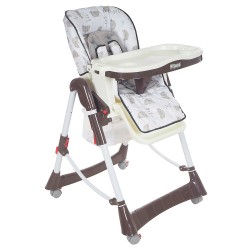 Стульчик для кормления PITUSO NINO GREY BEAR МИШКИ