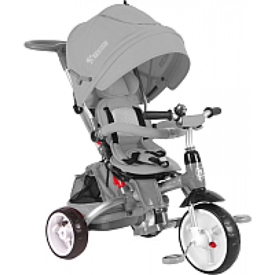 Детский велосипед с ручкой Lorelli Hot Rock 10050300005 серый