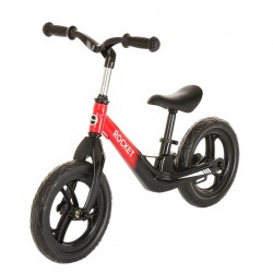 Беговел PITUSO ROCKET MAGNESIUM Красно-черный/Black Red